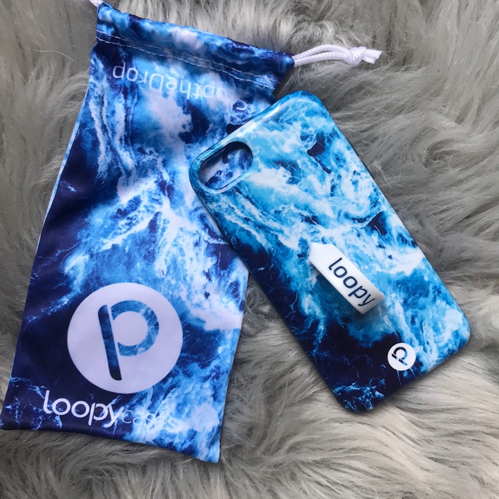 Loopy Case - Ocean background for iPhone 7 & 8